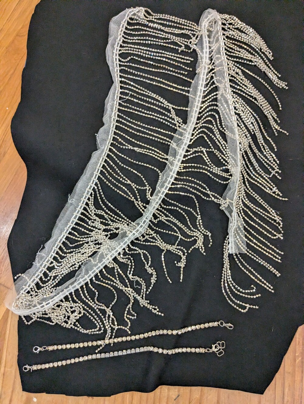 Rhinestone Appliques Trim